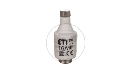 Wkładka bezpiecznikowa 16A DII gG / BiWtz 500V AC/250V DC E27 002312405