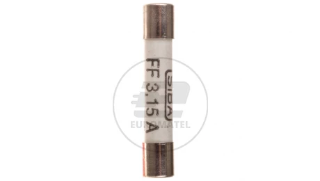 Wkładka aparatowa 6,3x32mm 3,15A FF /bardzo szybka/ 500V 006710135