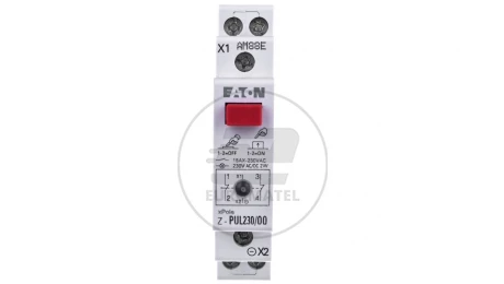 Przycisk modułowy 16A 2R z lampką sygnalizacyjną Z-PUL230/OO 276299