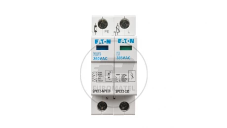 Ogranicznik przepięć C Typ 2 2F 20kA 1.4kV SPCT2-335-1+NPE 167621