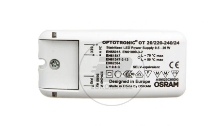 Zasilacz LED 24V DALI/RGB OT 20/220-240/24 4050300618111