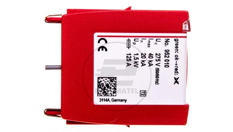 Akcesoria: moduł ochrony ogranicznika przepięć C Typ 2 20kA 1,5kV DG MOD 275 952010