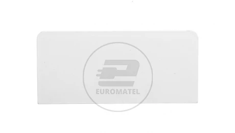 Pokrywa końcowa kanału 120x55mm kremowo-biała PK120X55D 8471