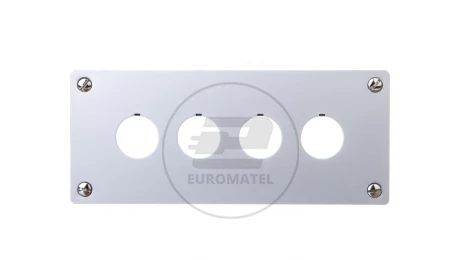 Płyta czołowa do montażu podtynkowego 4-otwory 22mm M22-E4 216545