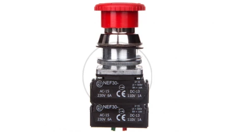 Przycisk bezpieczeństwa 30mm 2Z 2R IP56 przez obrót W0-NEF30-DRP 2X2Y C