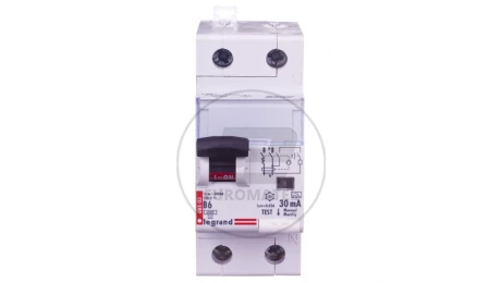 Wyłącznik różnicowo-nadprądowy 2P 6A B 0,03A typ A P312 DX3 410962