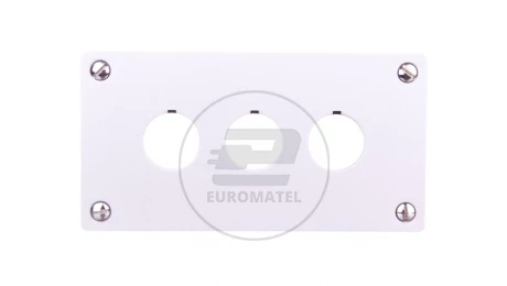 Płyta czołowa do montażu podtynkowego 3-otwory 22mm M22-E3 216544