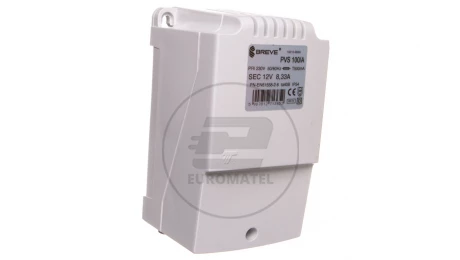 Transformator 1-fazowy PVS 100VA 230/12V /w obudowie IP54/ 16012-9956