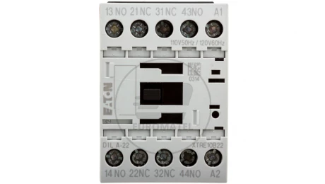 Stycznik pomocniczy 4A 2Z 2R 110V AC DILA-22(110V50HZ,120V60HZ) 276396