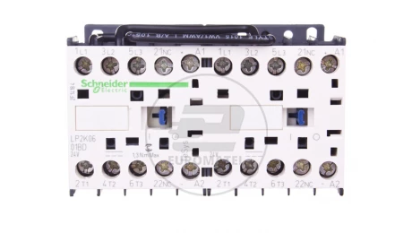 Stycznik nawrotny 6A 2,2kW 24V DC LP2K0601BD