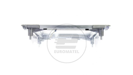 Puszka podłogowa 337x337mm kwadratowa UDH Q2 70÷130 255312