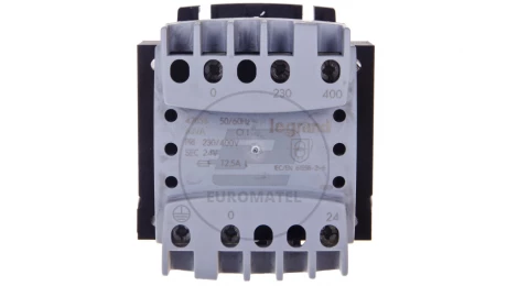 Transformator bezpieczeństwa 63VA 230-400/24V 042856