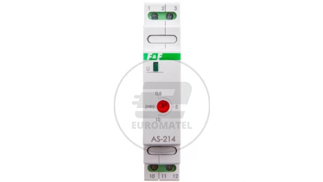 Automat schodowy 16A 24V AC 1Z 0,5-10min AS-214