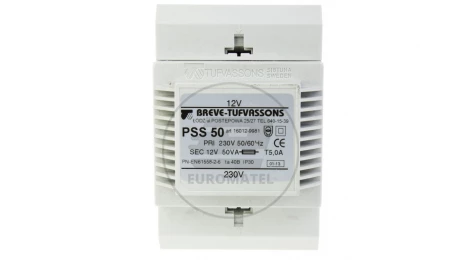 Transformator 1-fazowy modułowy PSS 50VA 230/12V 16012-9981