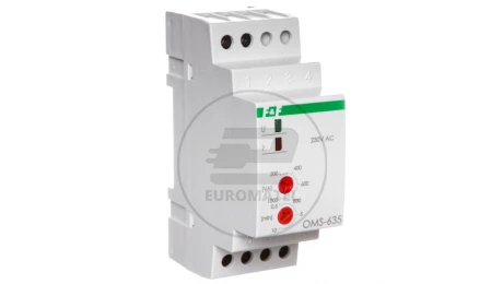 Automat schodowy z ogranicznikiem poboru mocy 200-1000VA 16A 1Z 0,5-10min OMS-635