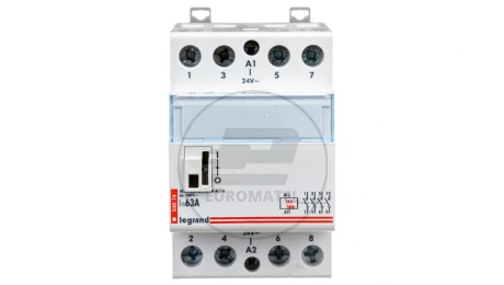 Stycznik modułowy 63A 4Z 0R 24V AC SM363 412512