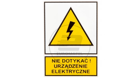 Tabliczka /znak ostrzegawczy/ TZO 74x105P E04TZ-01012120100 /10szt./