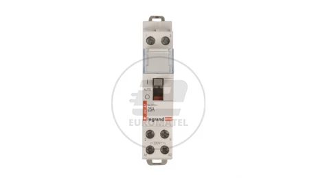 Stycznik modułowy 25A 2Z 0R 230V AC ze sterowaniem ręcznym SM425 004147/412544