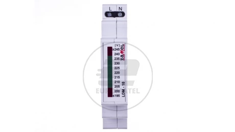 Wskaźnik napięcia modułowy 1-fazowy L-N 195-245V LDM-10 EXT10000030