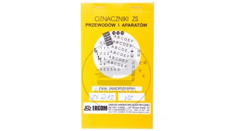 Znaki samoprzylepne ZS D12/UZ E04ZP-02030402300