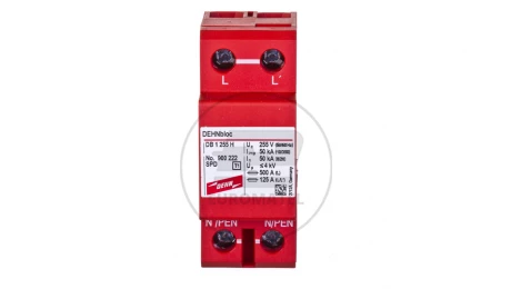 Ogranicznik przepięć B Typ 1 1P 50kA 4kV DEHNbloc 1 255 H 900222