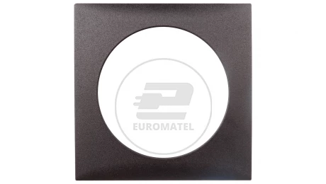 Integro Flow Ramka pojedyncza antracyt mat Integro Flow 0918272505