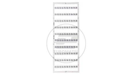 Oznaczniki Mini-WSB 10x 11-20 biały 248-503 /5szt./