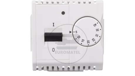 Simon Basic Regulator temperatury z czujnikiem wewnętrznym biały BMRT10w.02/11