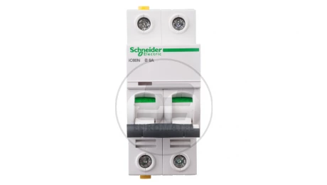 Wyłącznik nadprądowy 2P B 6A 6kA AC iC60N-B6-2 A9F03206