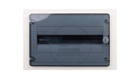 Rozdzielnica modułowa 1x18 podtynkowa IP40 Golf (drzwi transparentne) VF118TD