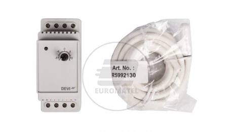 Termostat DEVIreg 330 230V 16A -10C - +10C biały 140F1070