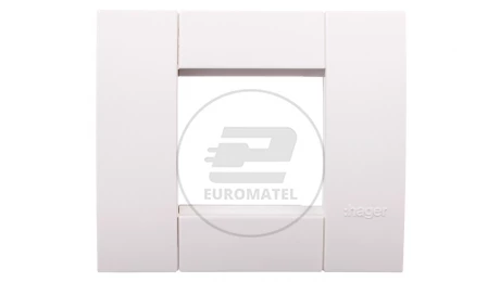 Ramka pojedyncza 45x45 biała do kanałów osprzętowych GT4519010