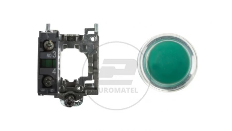 Przycisk sterowniczy 22mm zielony z samopowrotem 1Z XB4BP31