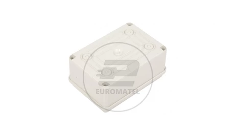 Puszka natynkowa 120x80x50mm tworzywo IP56 szara OL20121