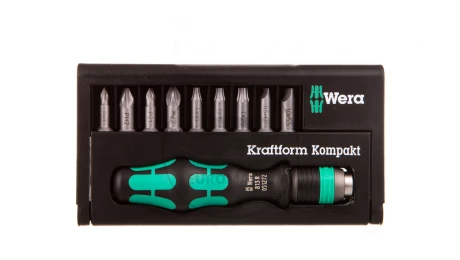 Zestaw bitów z wymienną rękojeścią Kraftform Kompakt 10 5056653001 824605