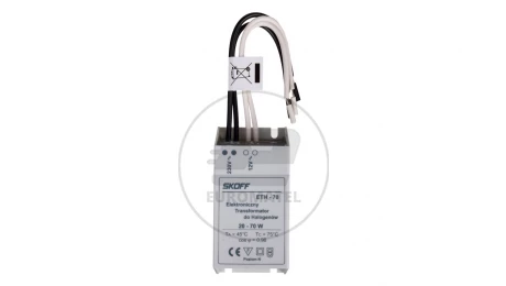 Zasilacz halogenowy 20-70W 230/12V ETH-70