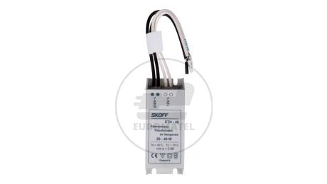 Zasilacz halogenowy 20-40W 230/12V ETH-40