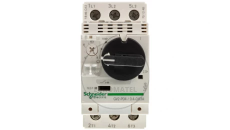 Wyłącznik silnikowy 3P 0,18kW 0,4-0,63A GV2P04