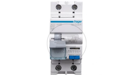 Wyłącznik różnicowo-nadprądowy 2P 10A B 0,03A typ AC ADC910D