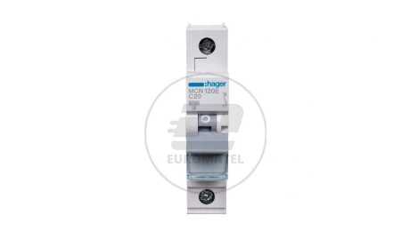 Wyłącznik nadprądowy 1P C 20A 6kA AC MCN120E