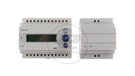 Termostat DEVIreg 850 III 24V 16A -10-40C IP20 biały 140F1085