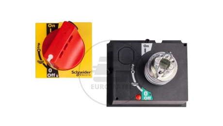 Napęd drzwiowy czerwono-żółty z blokadą CVS100/160/250 LV429340
