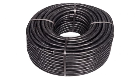 Rura karbowana z pilotem 20mm czarna 750N FK15/20F DX15120 /100m/