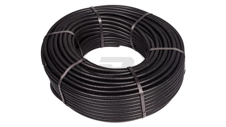 Rura karbowana z pilotem 16mm czarna 750N FK15/16F DX15116 /100m/