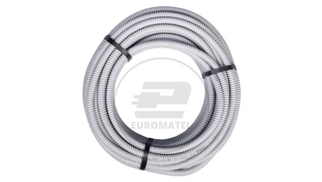 Rura karbowana 12mm szara 320N DF 12G DX30012 /30m/