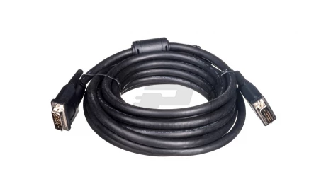 Kabel połączeniowy DVI-D Dual Link Typ DVI-D(24+1)/DVI-D(24+1), M/M czarny 5m AK-320101-050-S