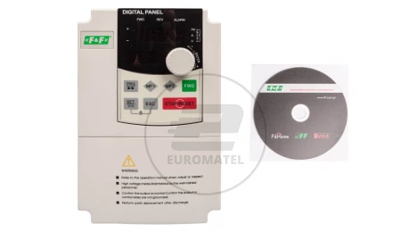 Falownik 0,75kW Uwe=1x230V, Uwy=3x230V/4A FA-1L007