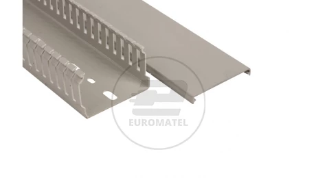 Korytko grzebieniowe 60x40x2000mm jasnoszare E44