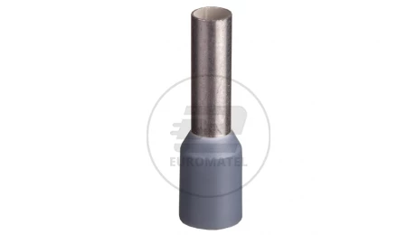 Końcówka tulejkowa izolowana TI 4mm2/10mm szara cynowana TI4L10x500 /500szt./