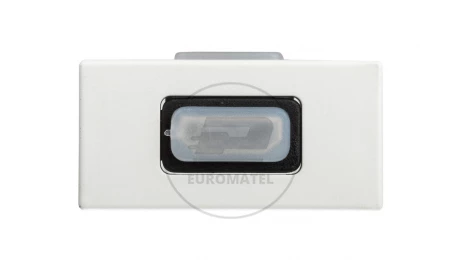 Simon Connect Gniazdo K45/2 HDMI czysta biel K129B/9